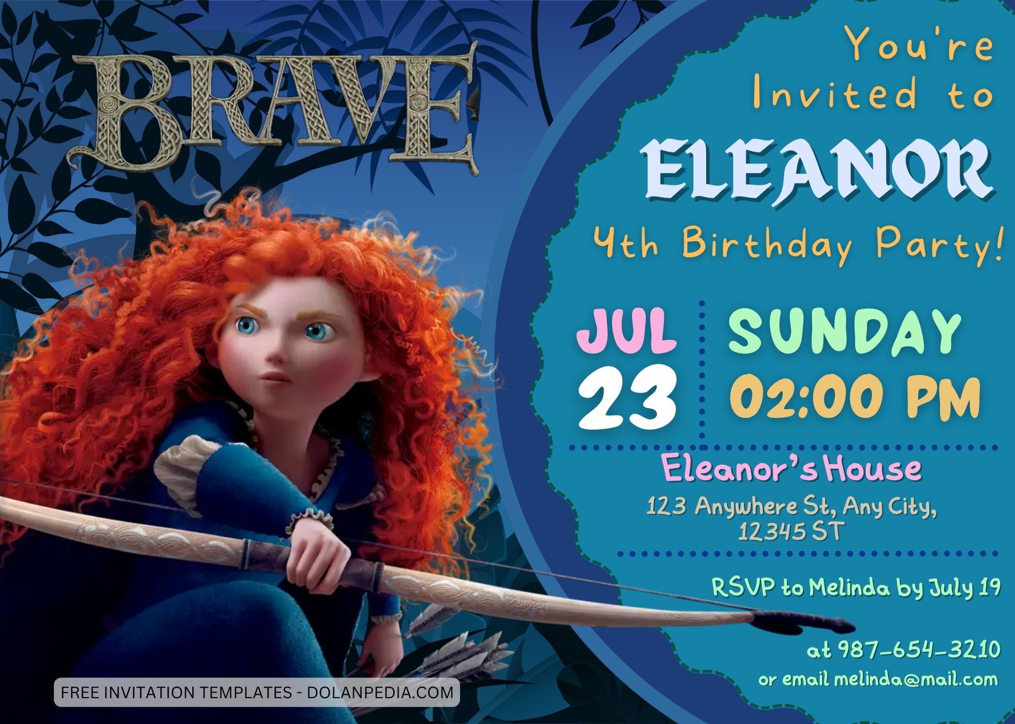 9+ Brave Birthday Invitation Templates Title
