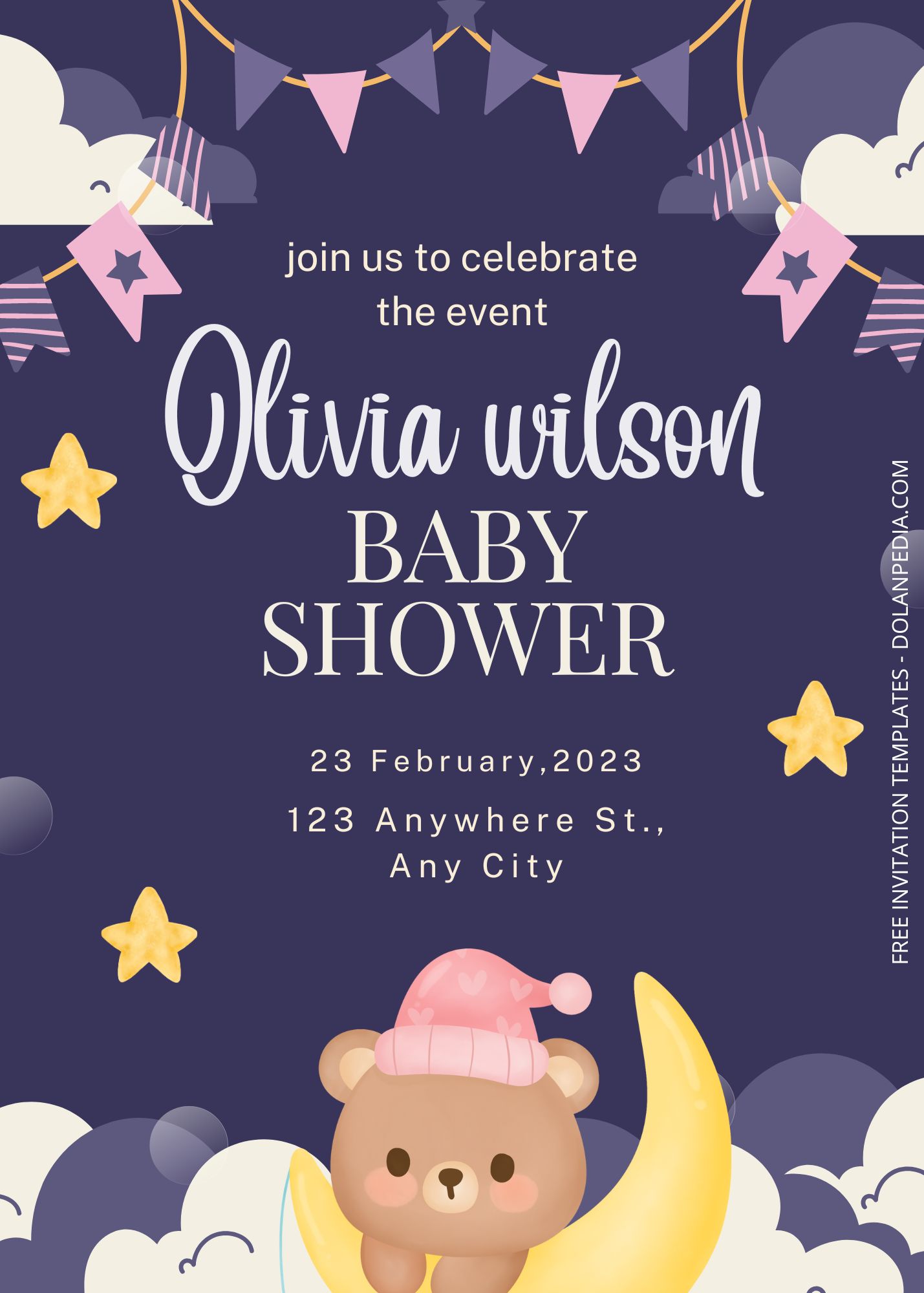 9+ Dreamland Baby Shower Invitation Templates One