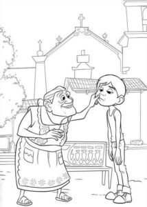 Coloring Pages - Coco