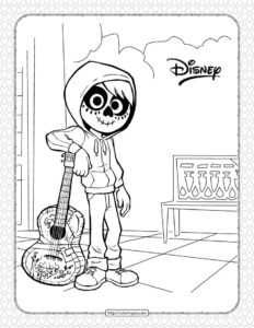 Coloring Pages - Coco