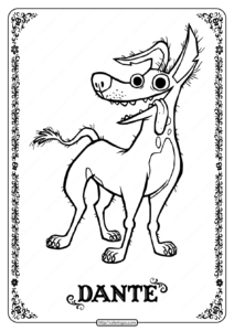 Coloring Pages - Coco