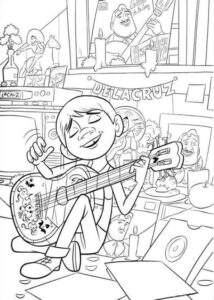 Coloring Pages - Coco