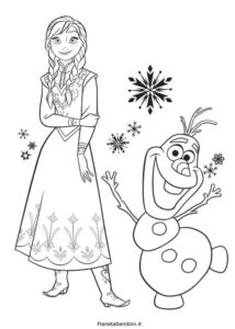 coloring pages - frozen