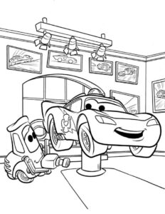 coloring pages - cars