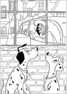 FREE Coloring Pages - 101 Dalmatians