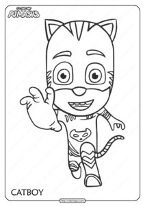 coloring pages - pj masks