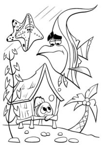 coloring pages - finding nemo