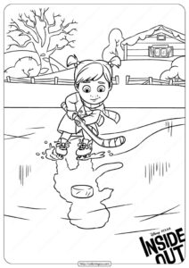 FREE Coloring Pages - Inside Out