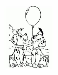 FREE Coloring Pages - 101 Dalmatians